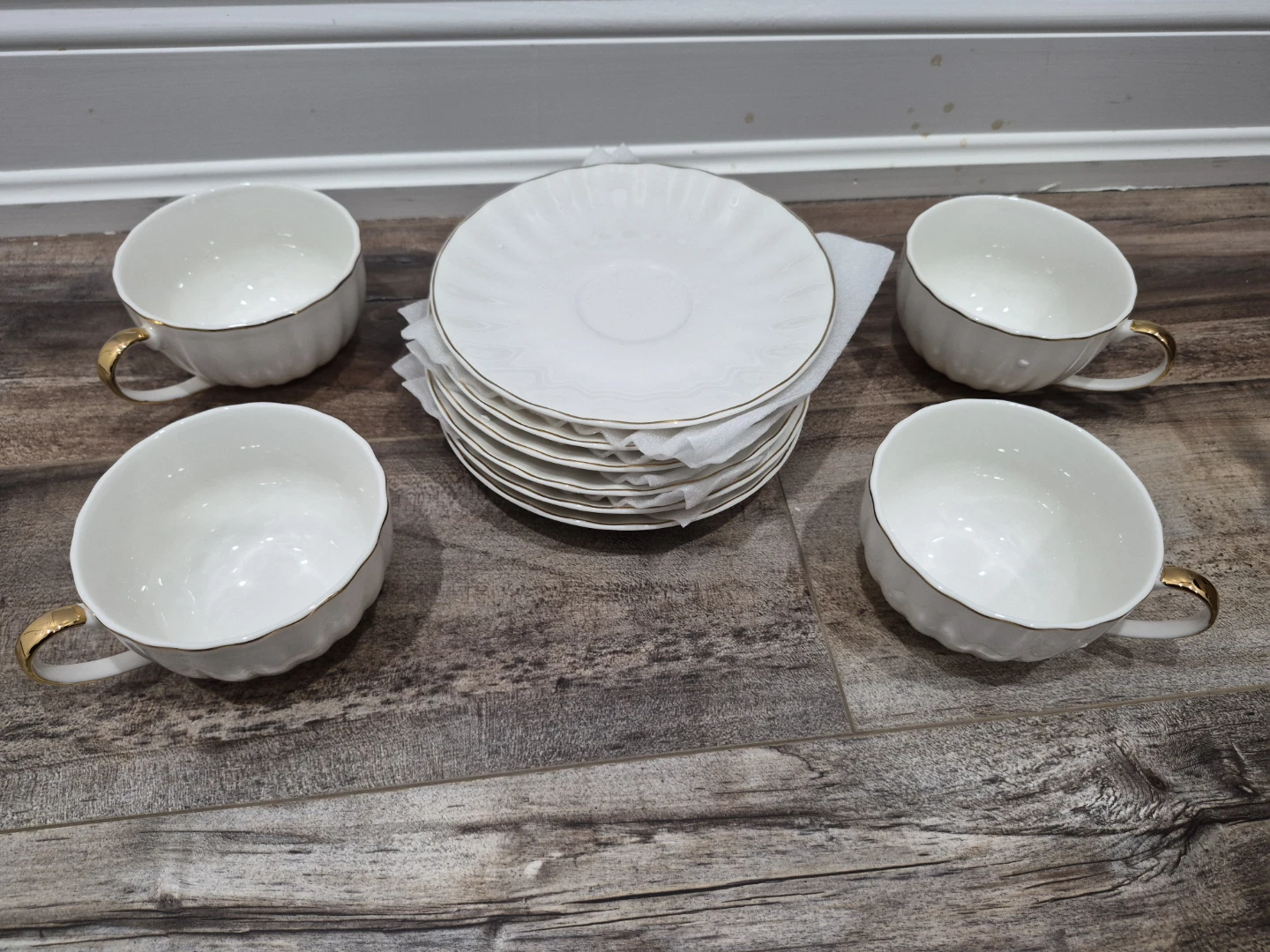 Teacup and Saucer Set - Set of 6 - photo 3