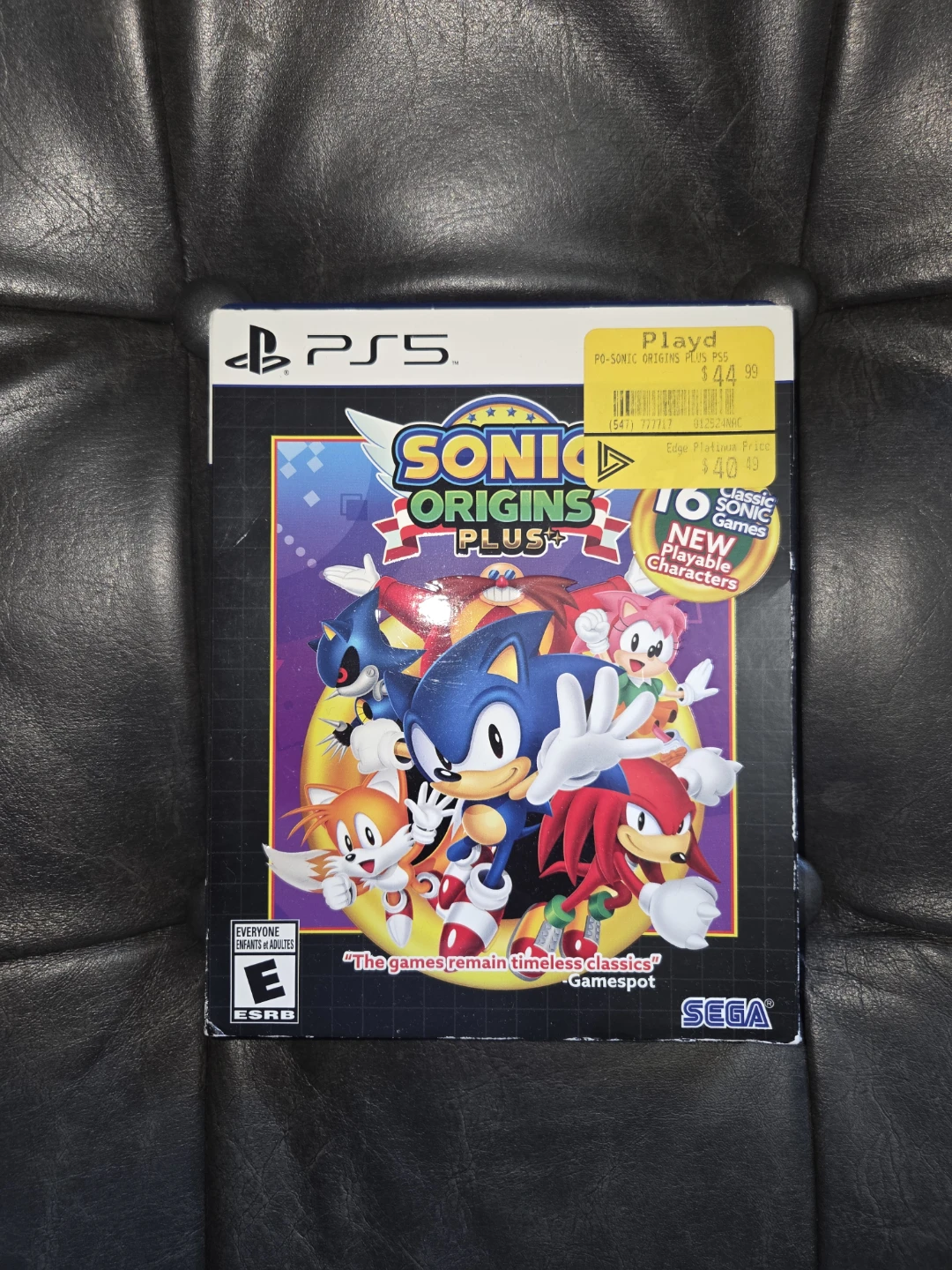 Sonic Origins Plus PS5 Game