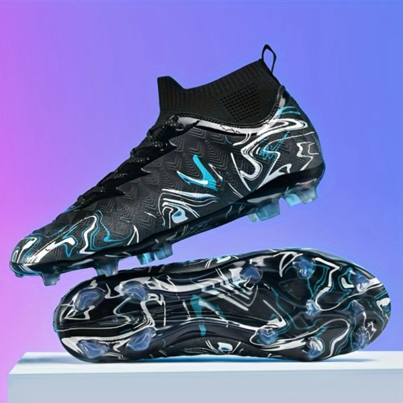 SAIBI Men's High-Top Soccer Cleats - photo 2
