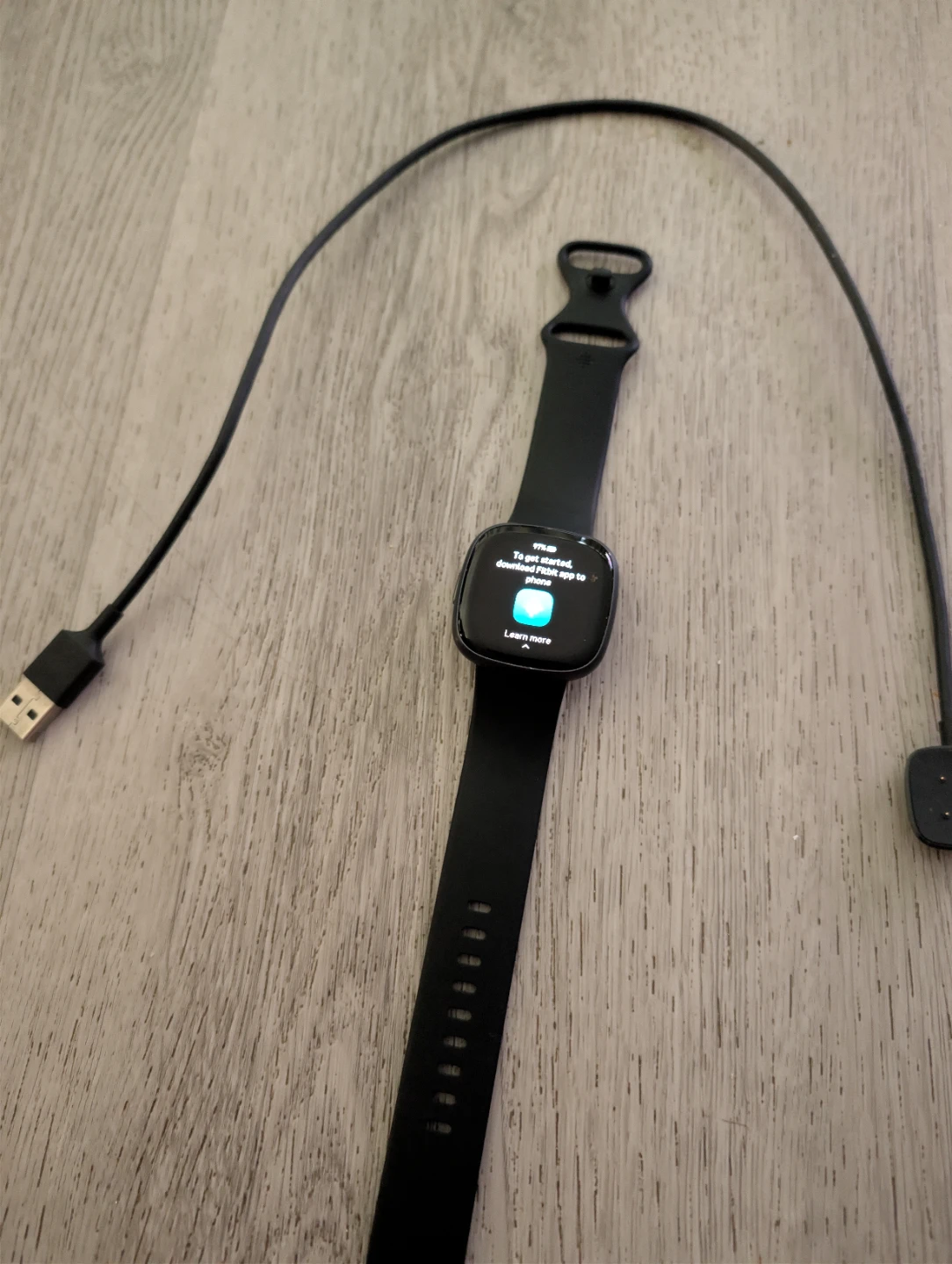 Fitbit Smartwatch with Charger