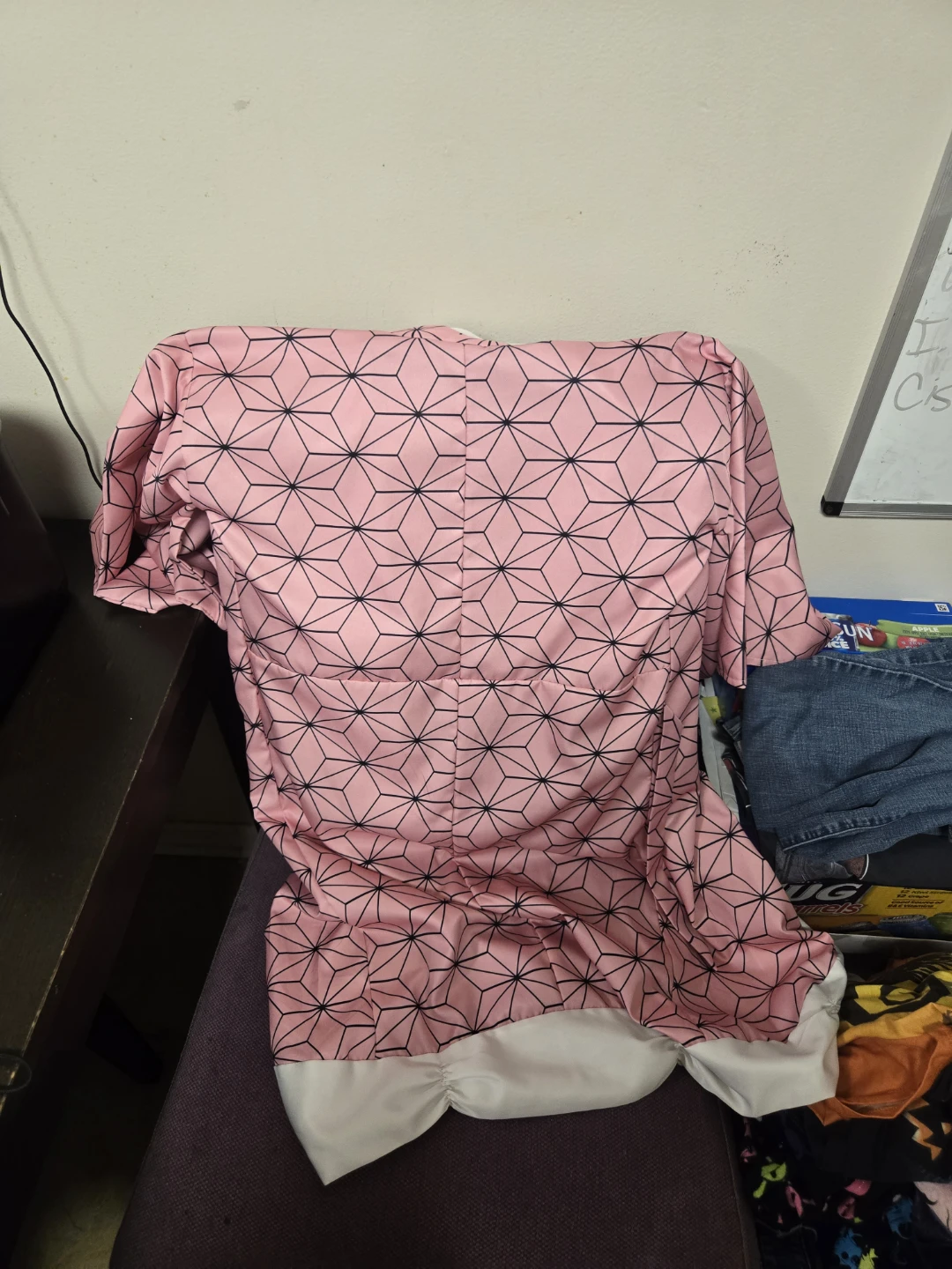 Demon Slayer Nezuko Pattern Kimono Robe