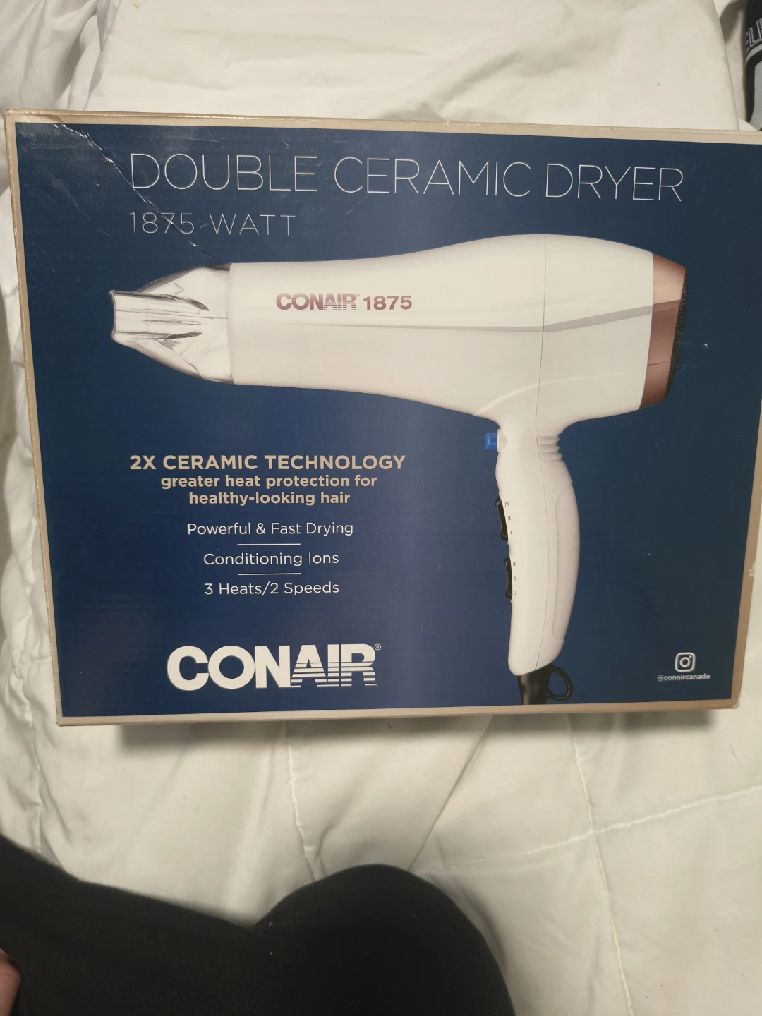 Conair 1875 Watt Double Ceramic Hair Dryer