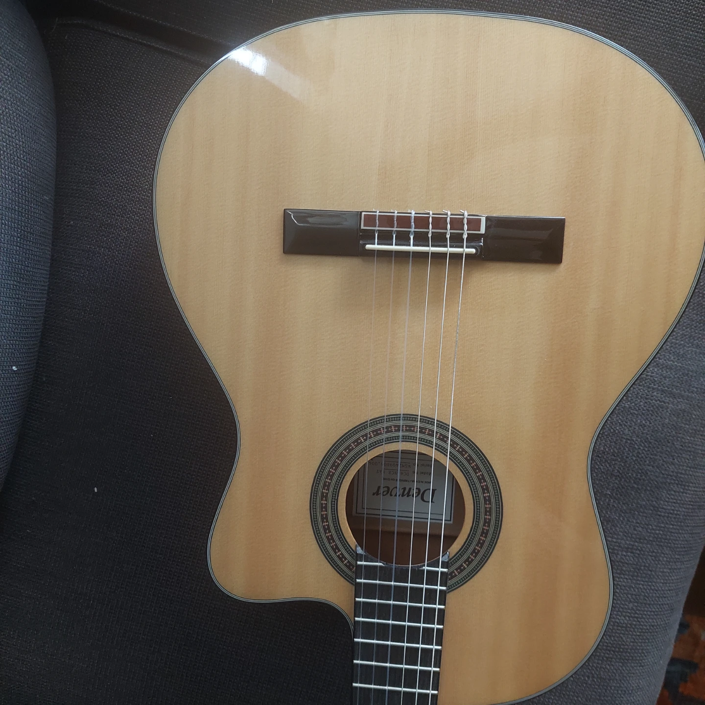 Denver Cutaway Electro classical guitar - photo 2
