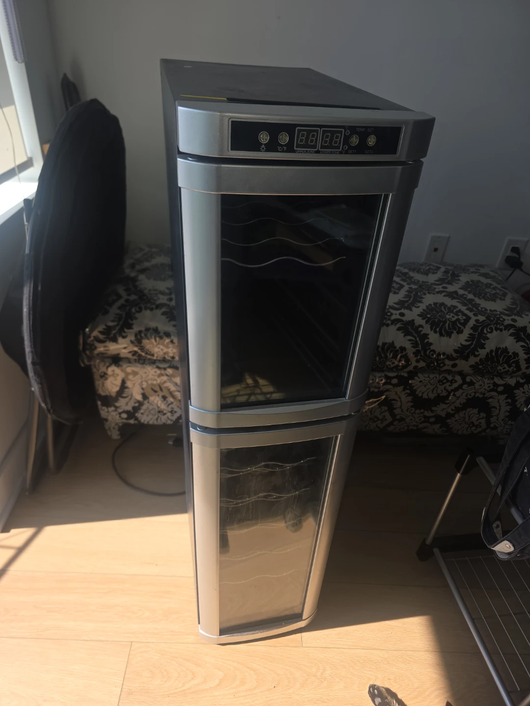 Koolatron 18-Bottle Dual Zone Wine Cooler