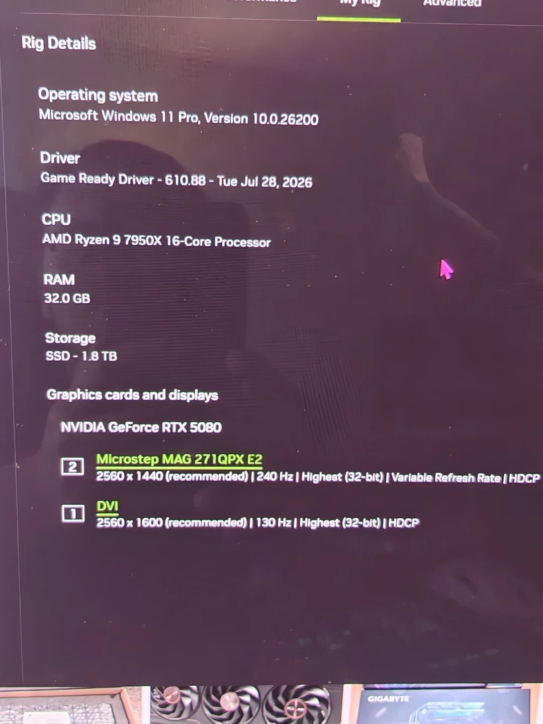 ASUS TUF Gaming GeForce RTX 5080 16GB - photo 2