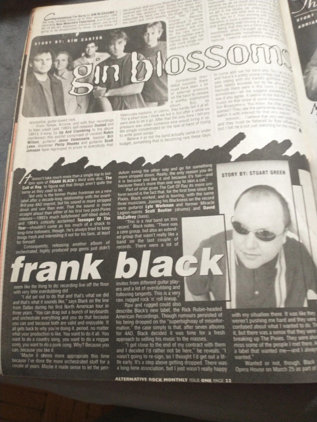Alternative Rock Monthly Mag - Apr 1996 #1 - Oasis, Radiohead - photo 4