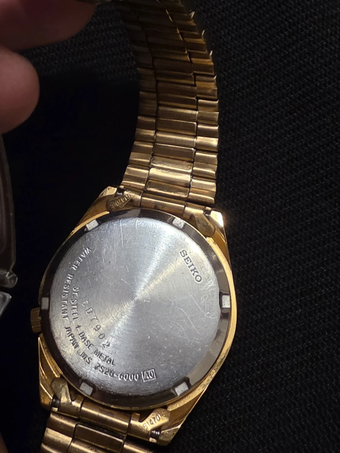 Seiko 5 Automatic Men's Watch Gold Tone Arabic Dial - photo 2
