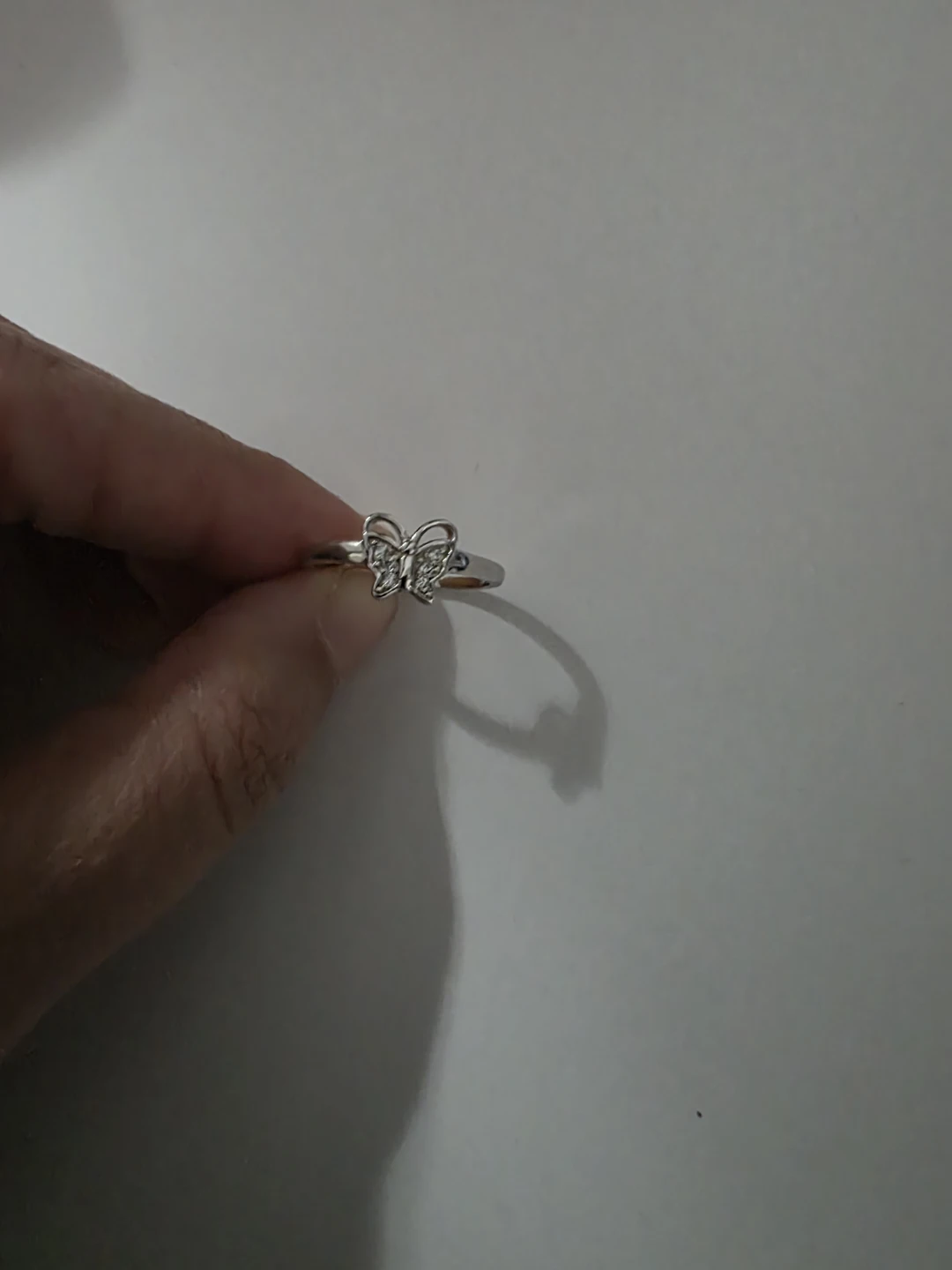 Brand New 925 Sterling Silver Butterfly Ring - Size 8 - photo 3