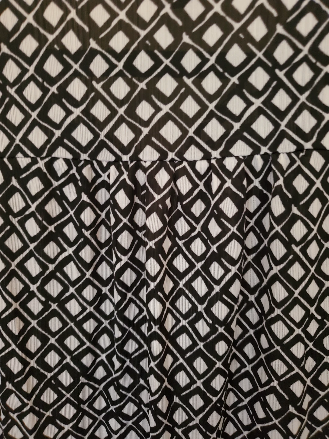 Plus Size Lily Morgan Sleeveless Geometric Print Blouse - photo 5