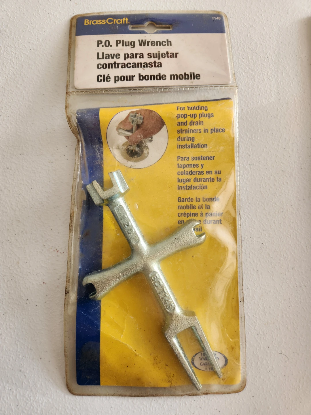 BrassCraft P.O. Plug Wrench