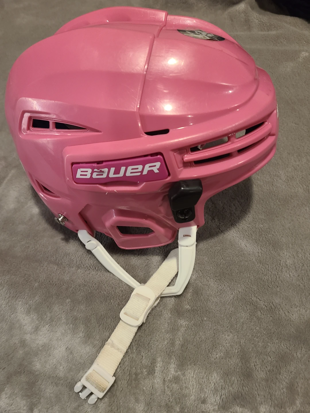 Pink Bauer Prodigy Hockey Helmet - photo 2