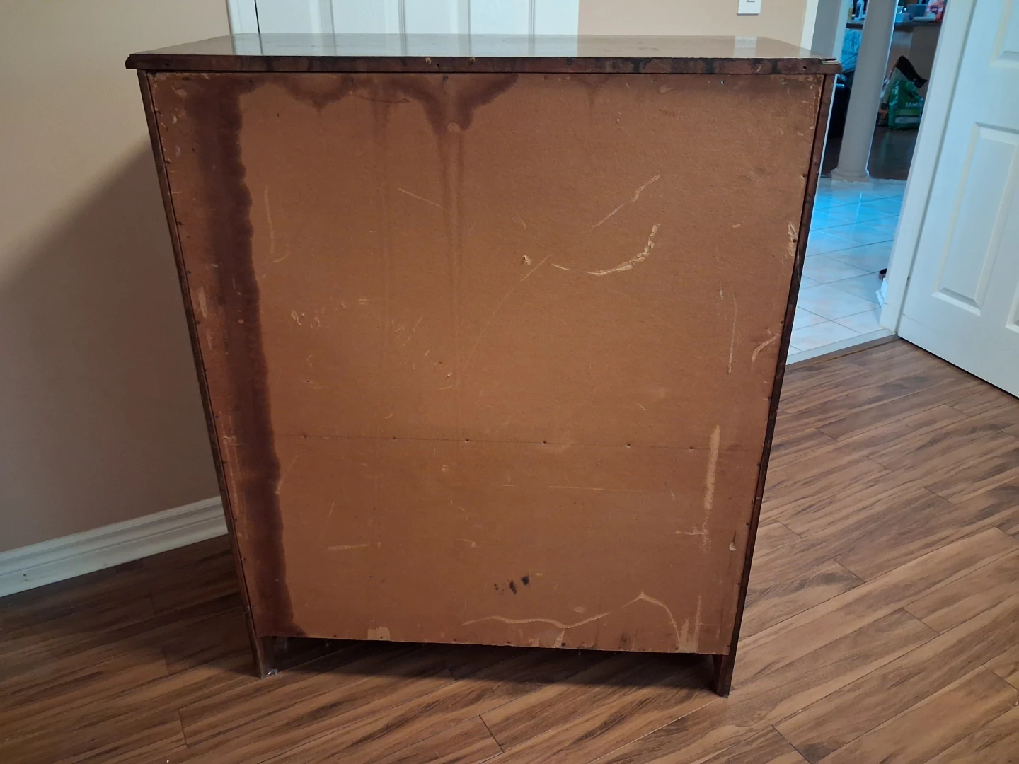 Dark Wood 6-Drawer Dresser - photo 2