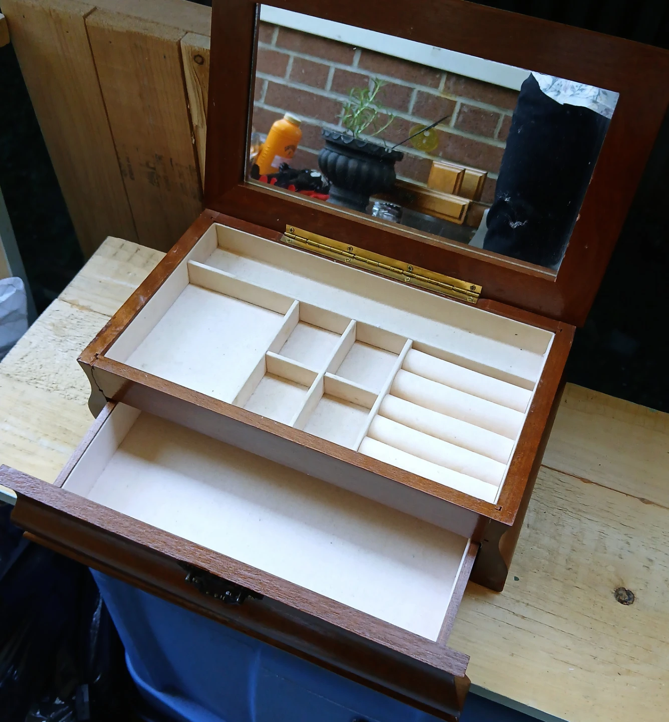 Wooden Jewelry Box and Jewelry collection - photo 5