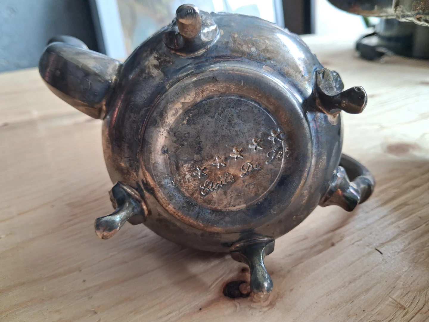 Vintage Metal Tea Pot - photo 2