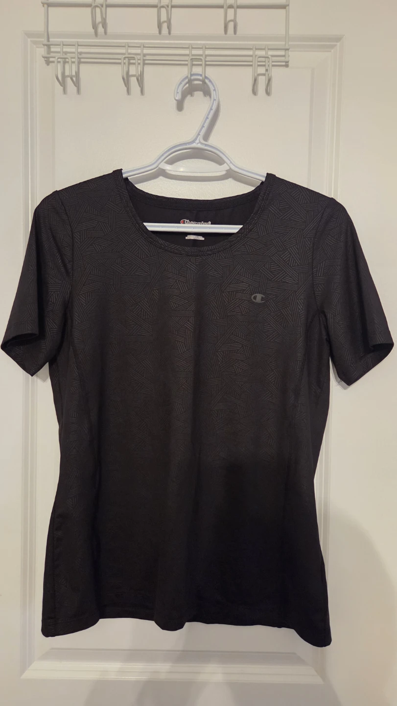 Champion Black T-Shirt