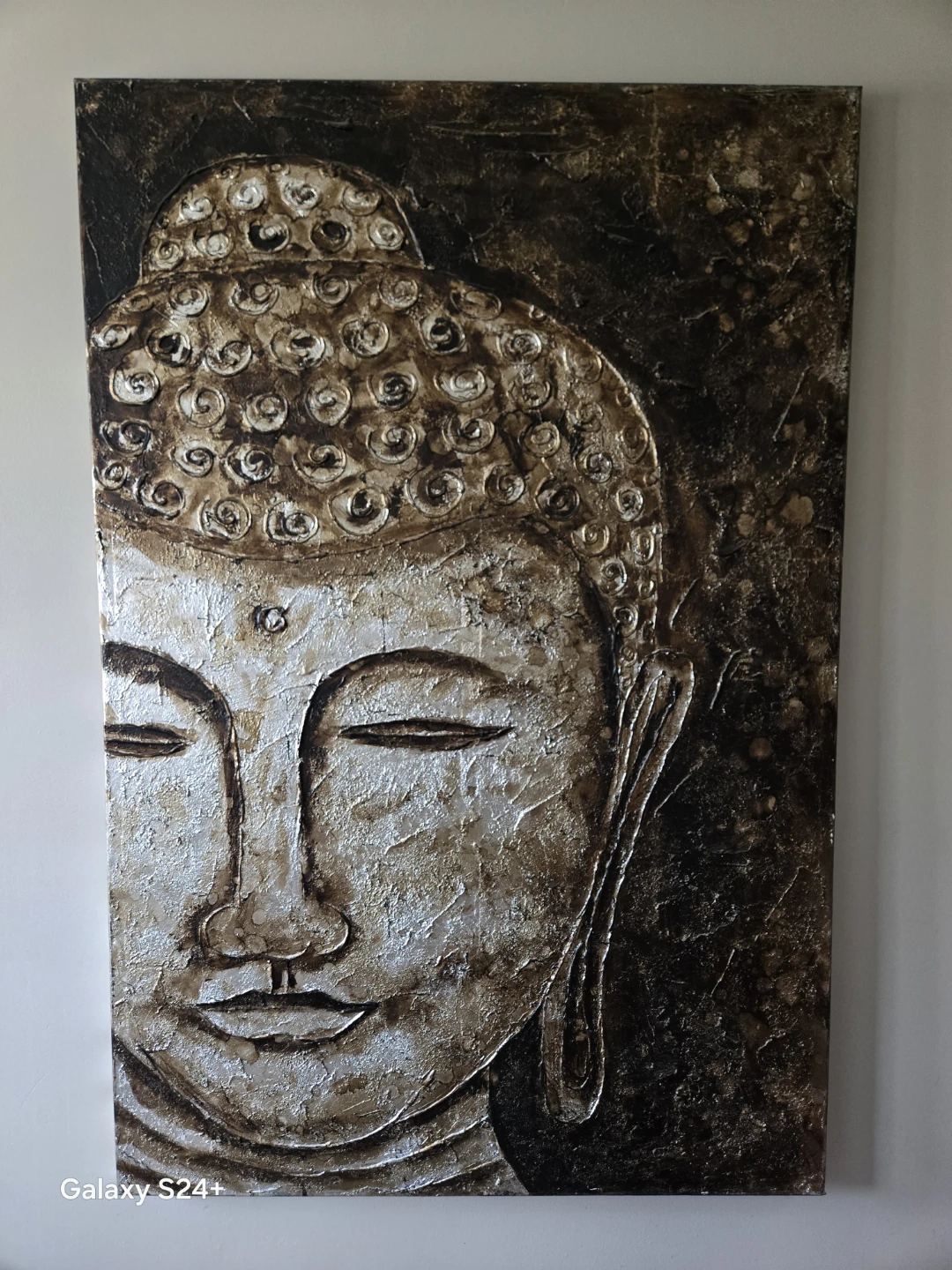 Metallic Buddha Art