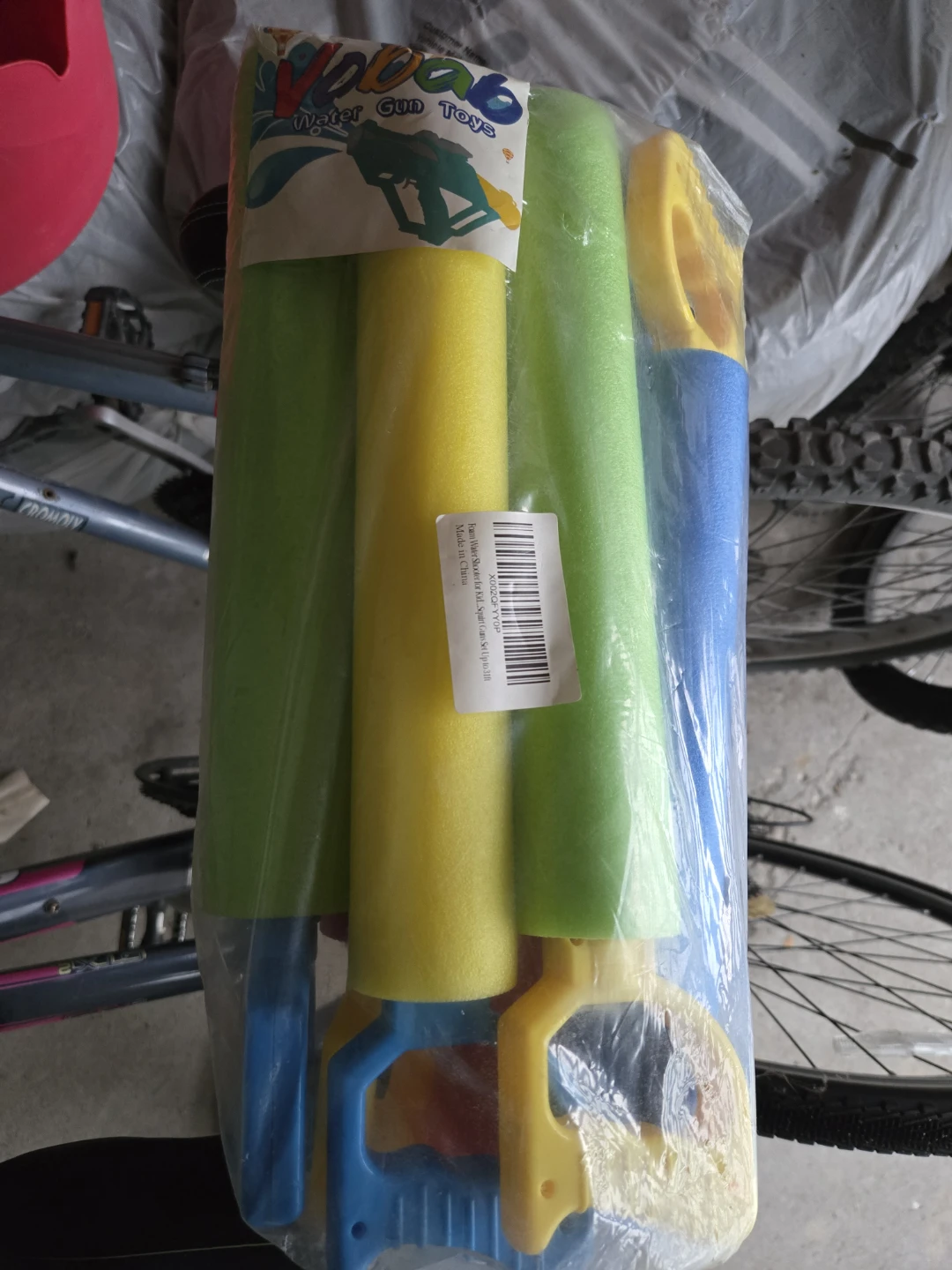 Foam Water Gun Toys Set 6pcs