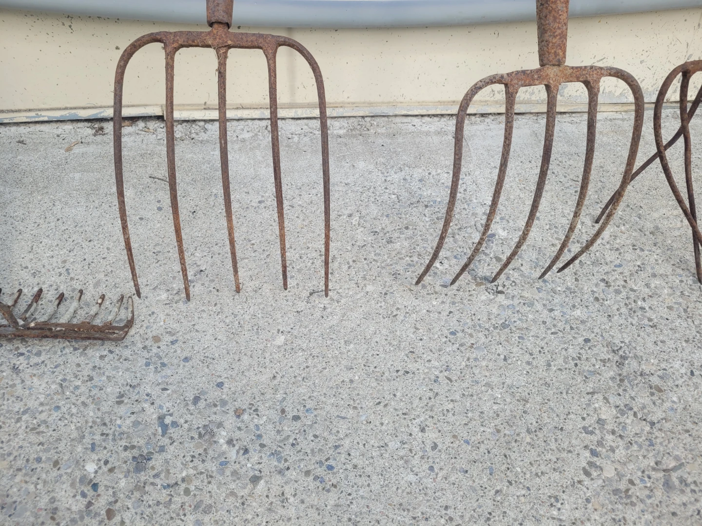 Pitch forks and rake - photo 2