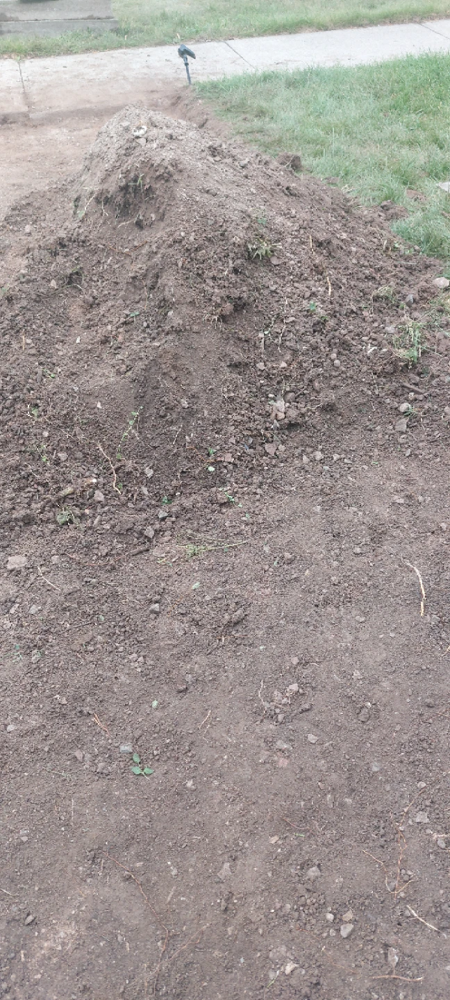Dirt and Sod Pile