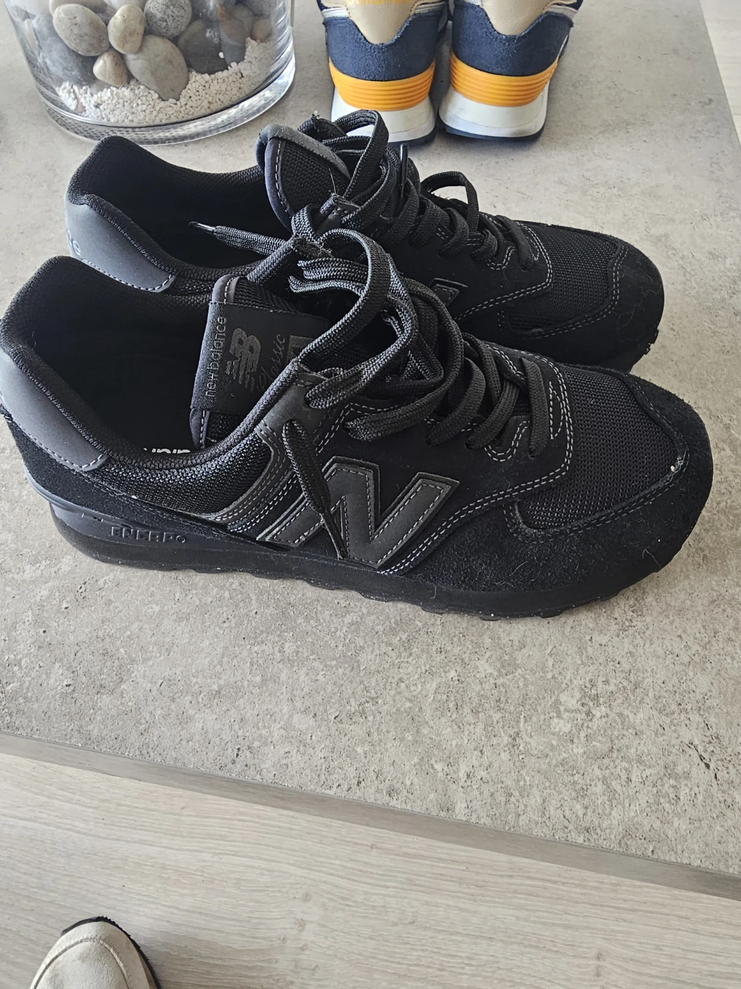 New Balance 574 Black Sneakers