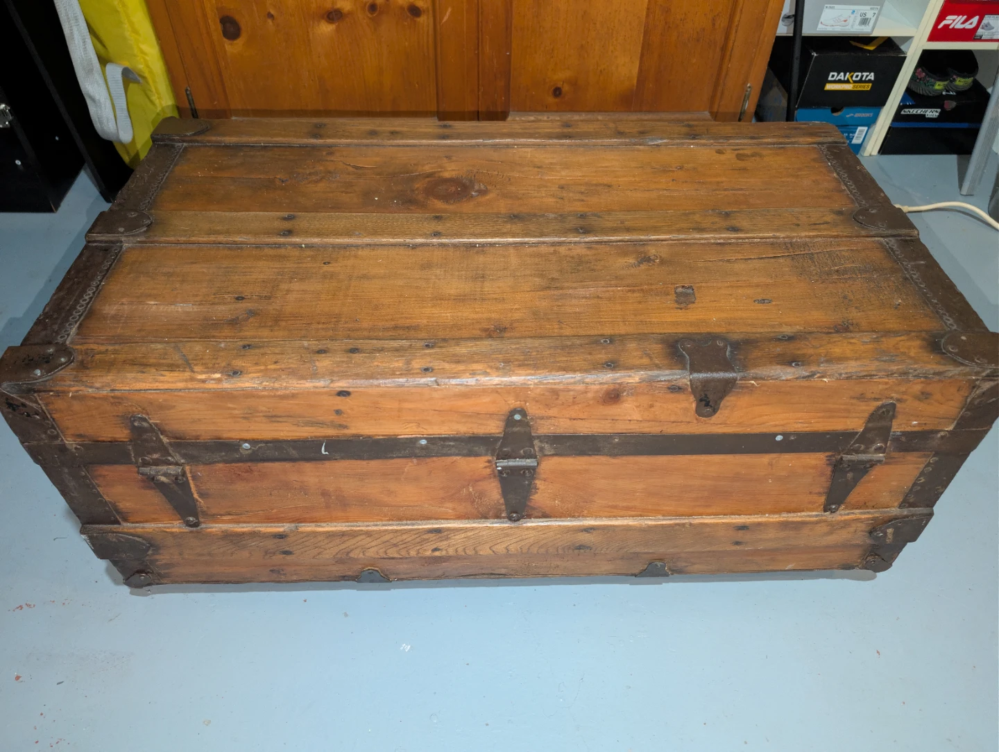 Antique Steamer Trunk