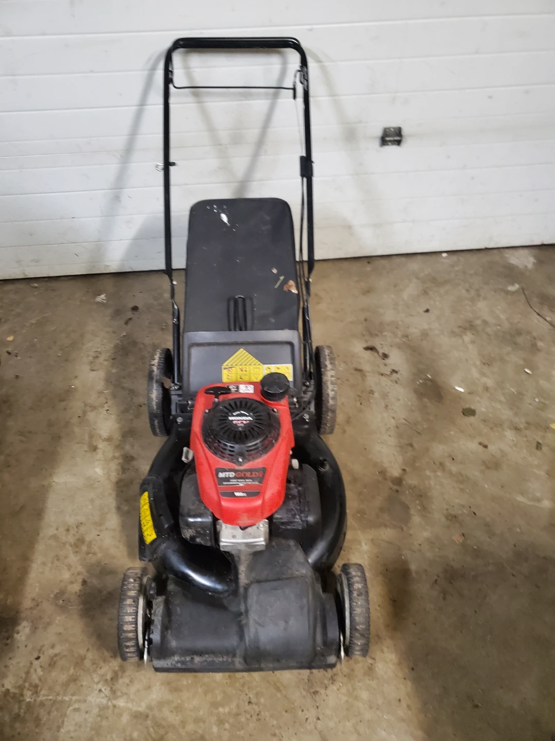 160cc self propelled lawnmower