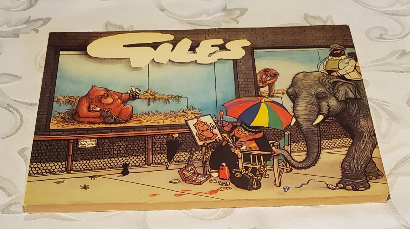 3 GILES comic book collection