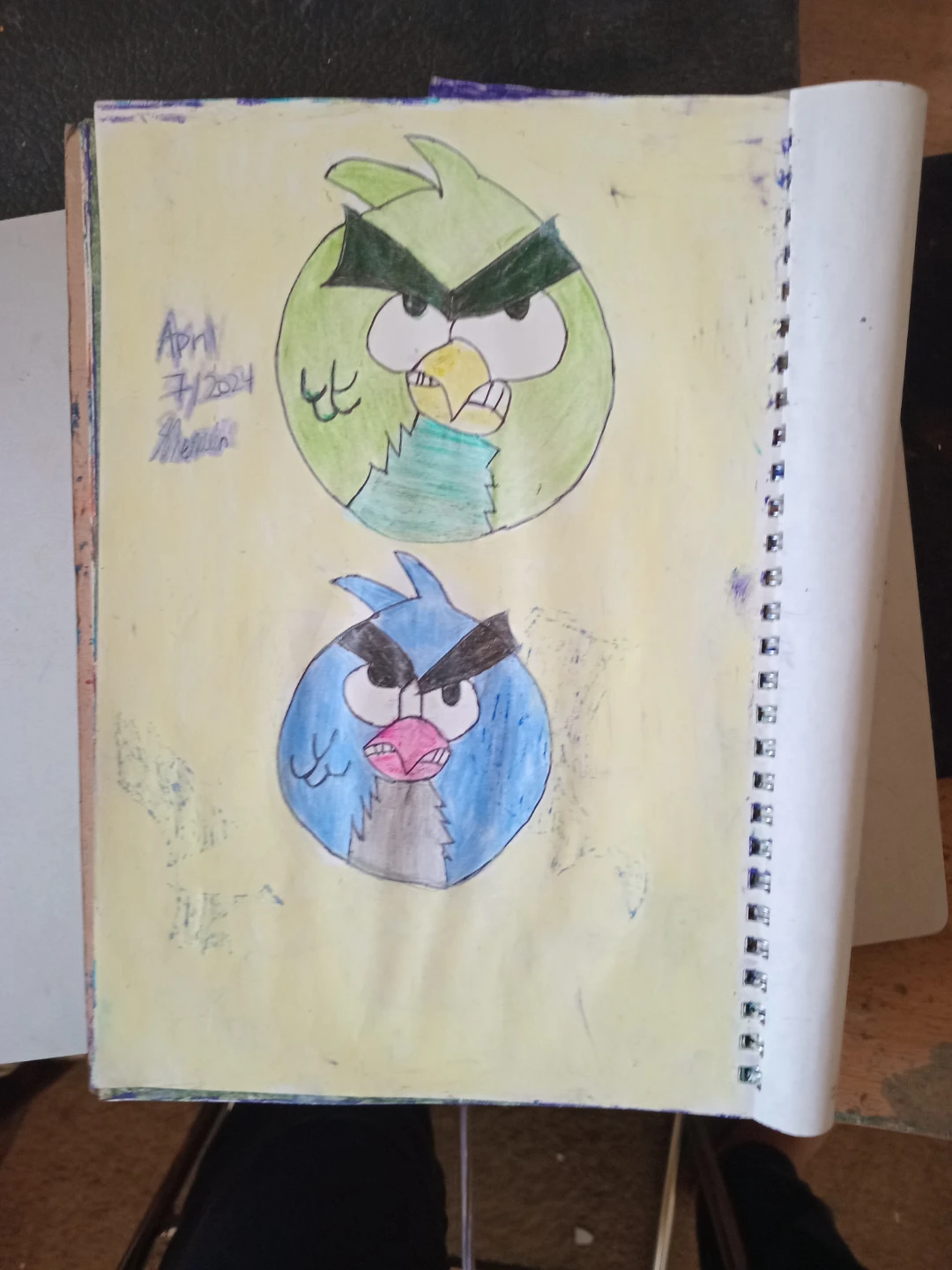 Angry birds with Yellow Background - photo 5