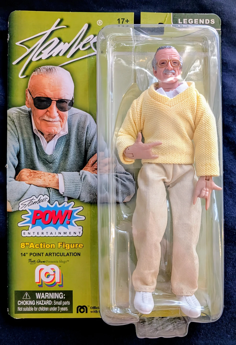 Stan Lee 8" Action Figure Mego