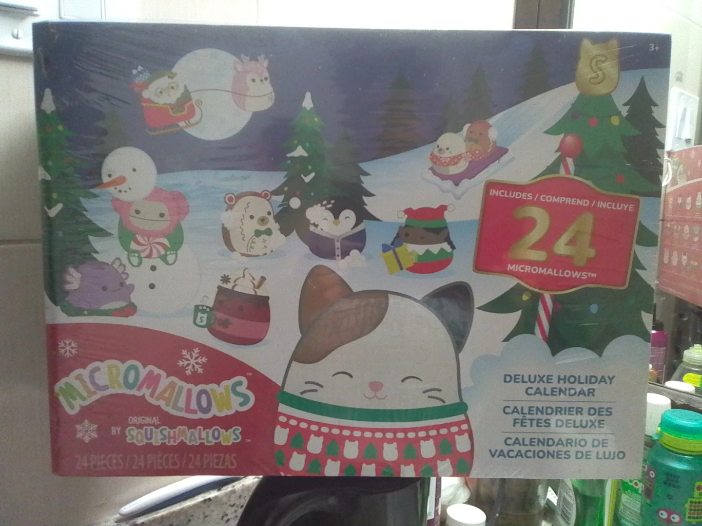 Squishmallows Micromallows Deluxe Holiday Advent Calendar