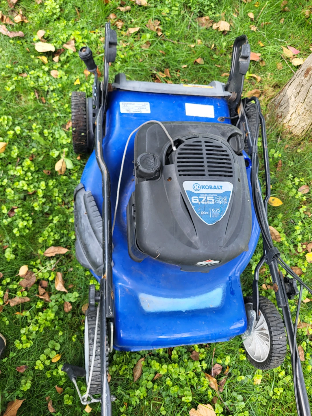 Kobalt 675EX Series Lawnmower- Project