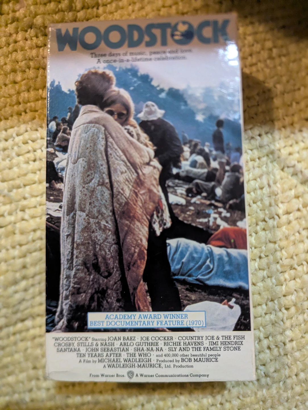 Woodstock Academy Award Winner Best Documentary Feature VHS