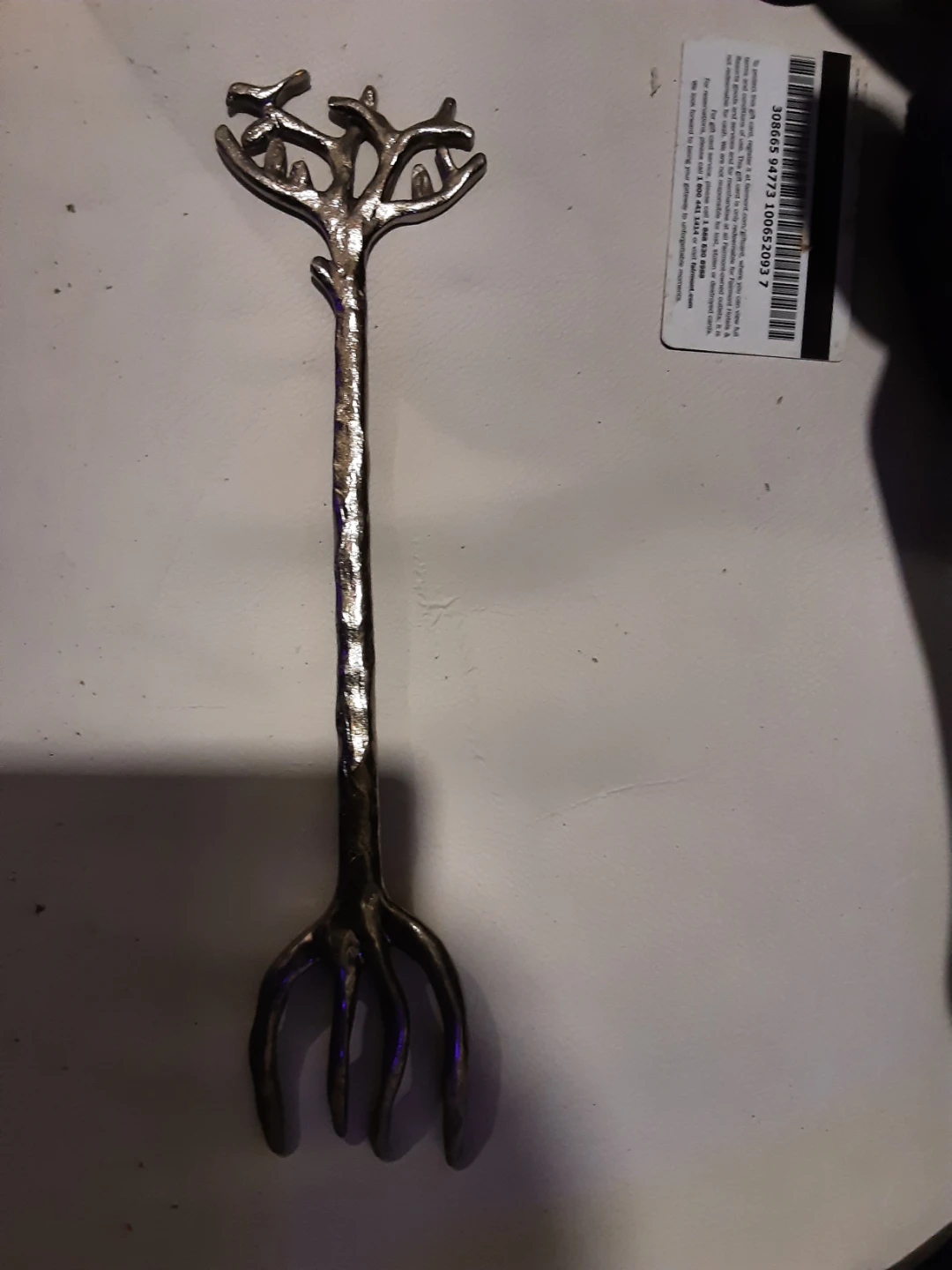 Tree design salad server set - photo 2