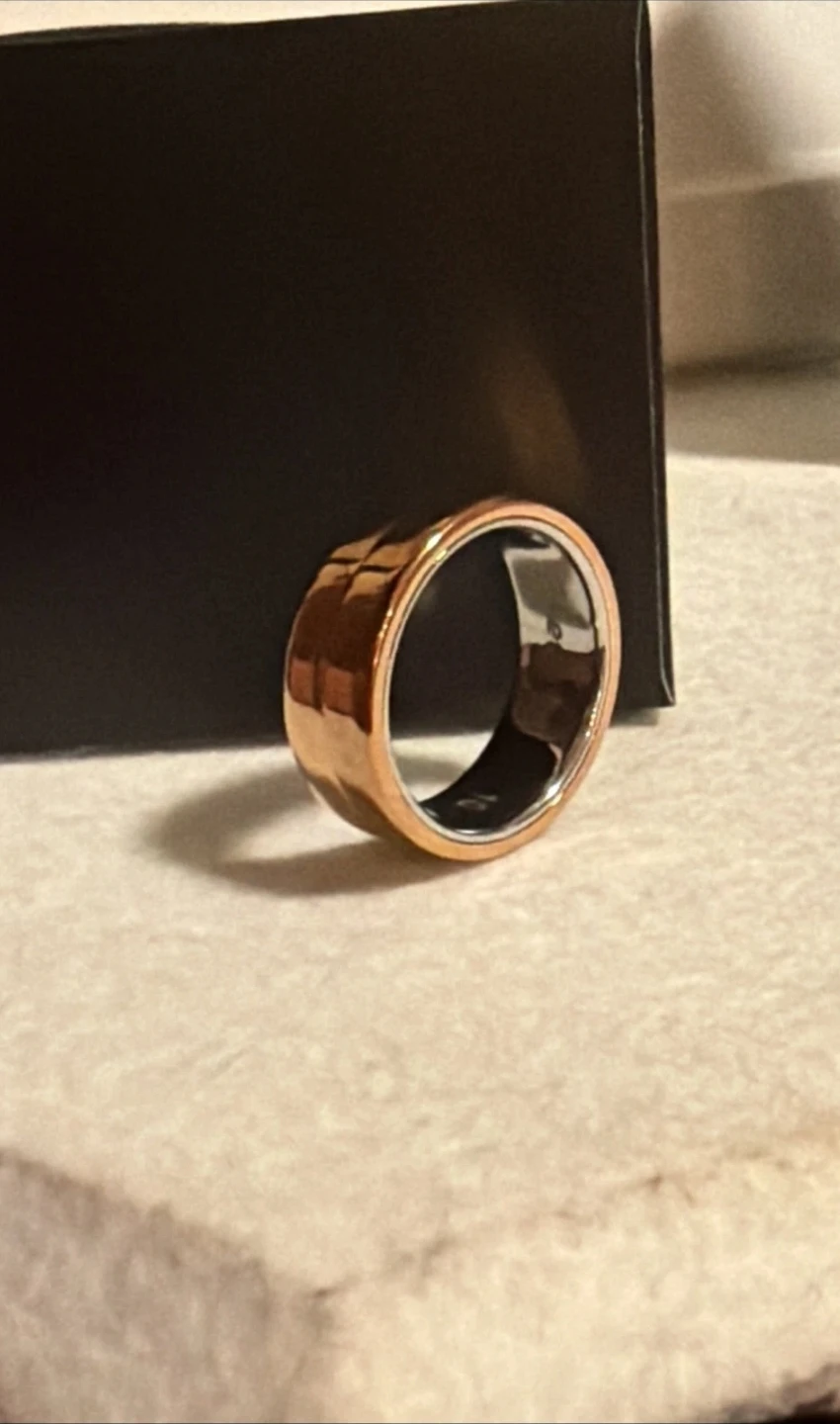 ❤️ Letsfit Smart Ring Rose Gold  Size 10 Body Sleep Tracking - photo 5