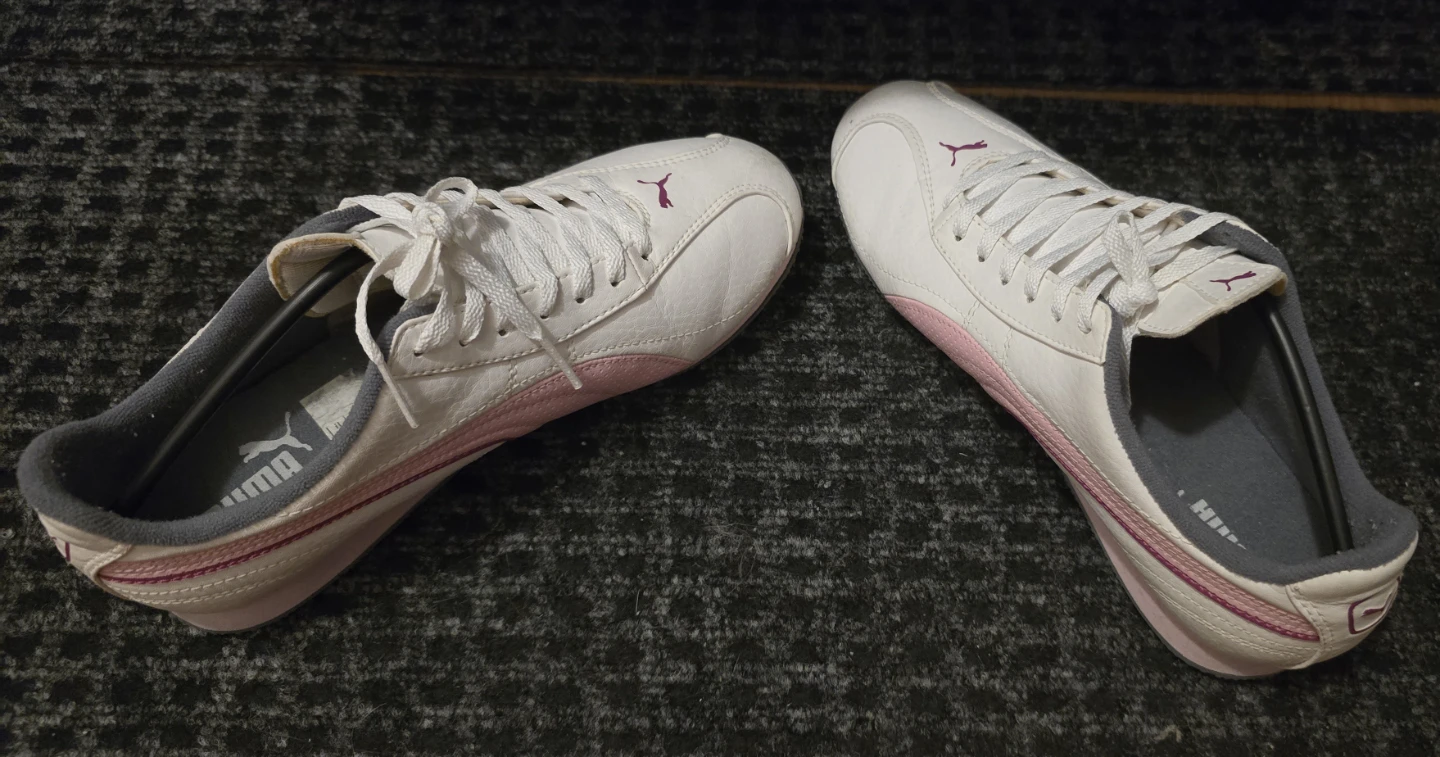Puma Women's White & Pink Fashion Sneakers - photo 2