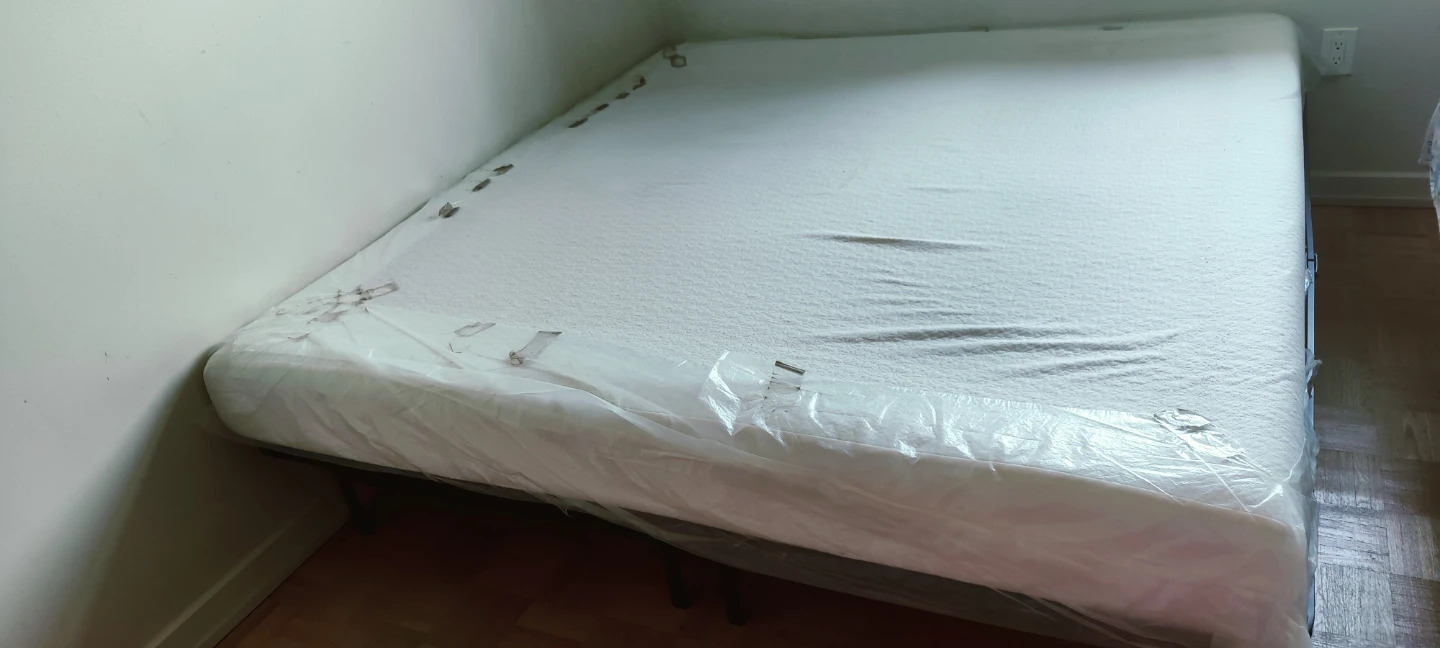 King size Foam Mattress with metal frame - photo 5