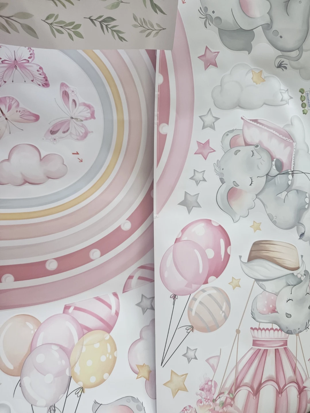 Decalmile Elephant Balloon Wall Decals - photo 4