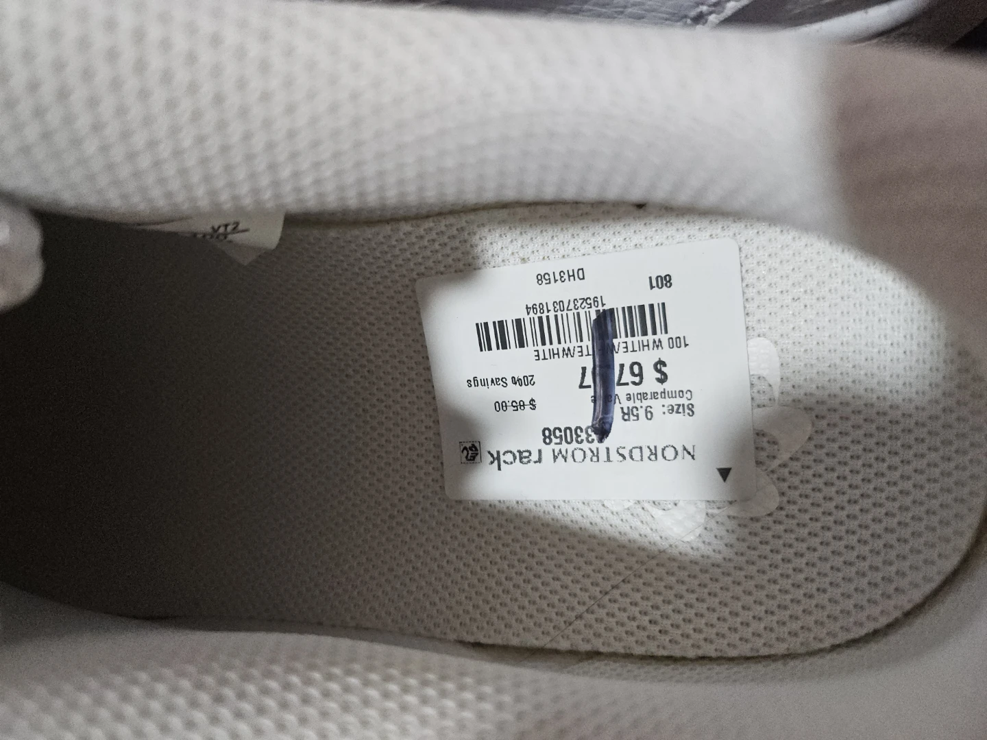 Nike Court Vision Low White Sneakers - photo 5