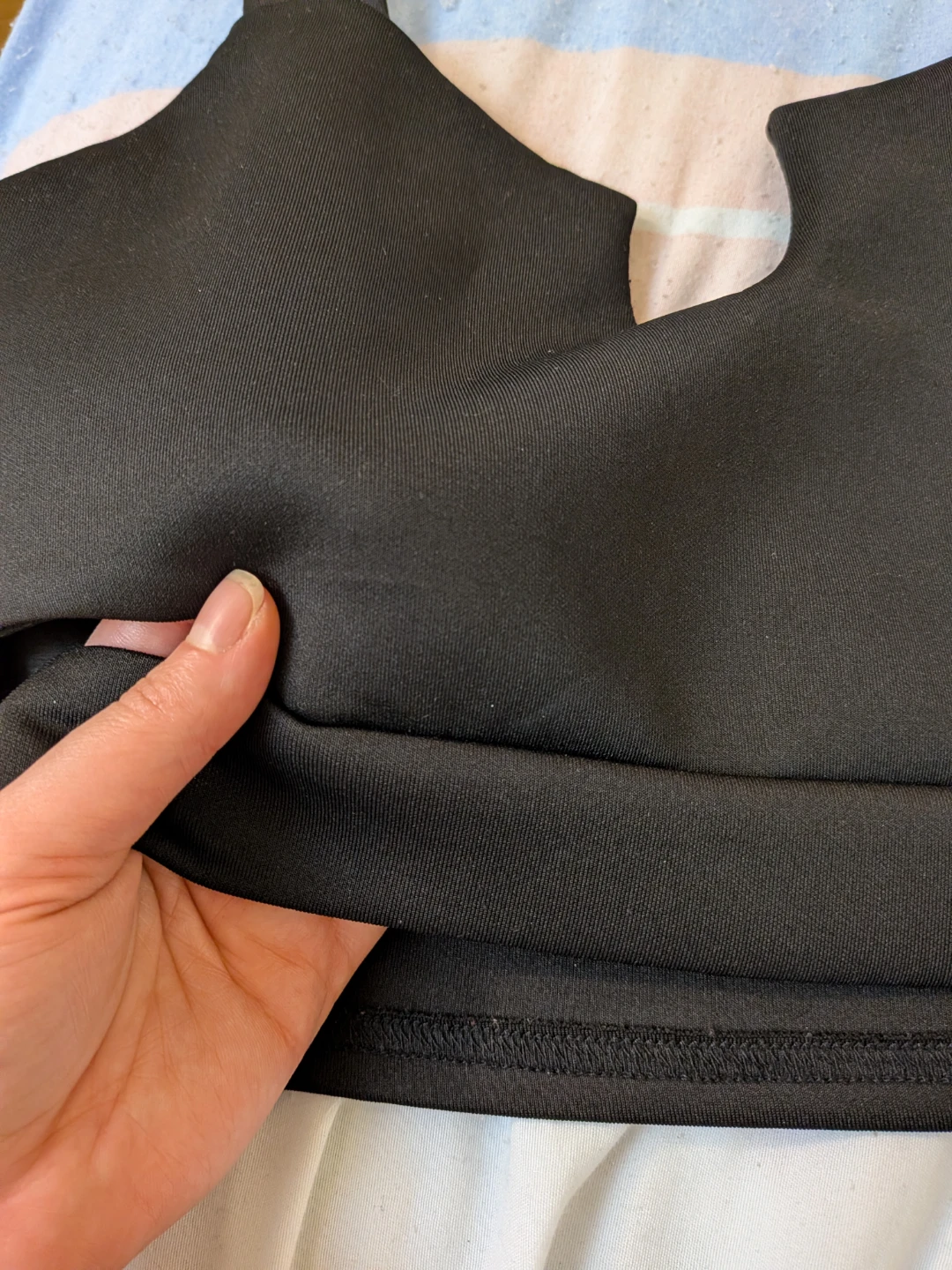 2 for $5 ✨// Black Cut Out Crop Top - photo 4