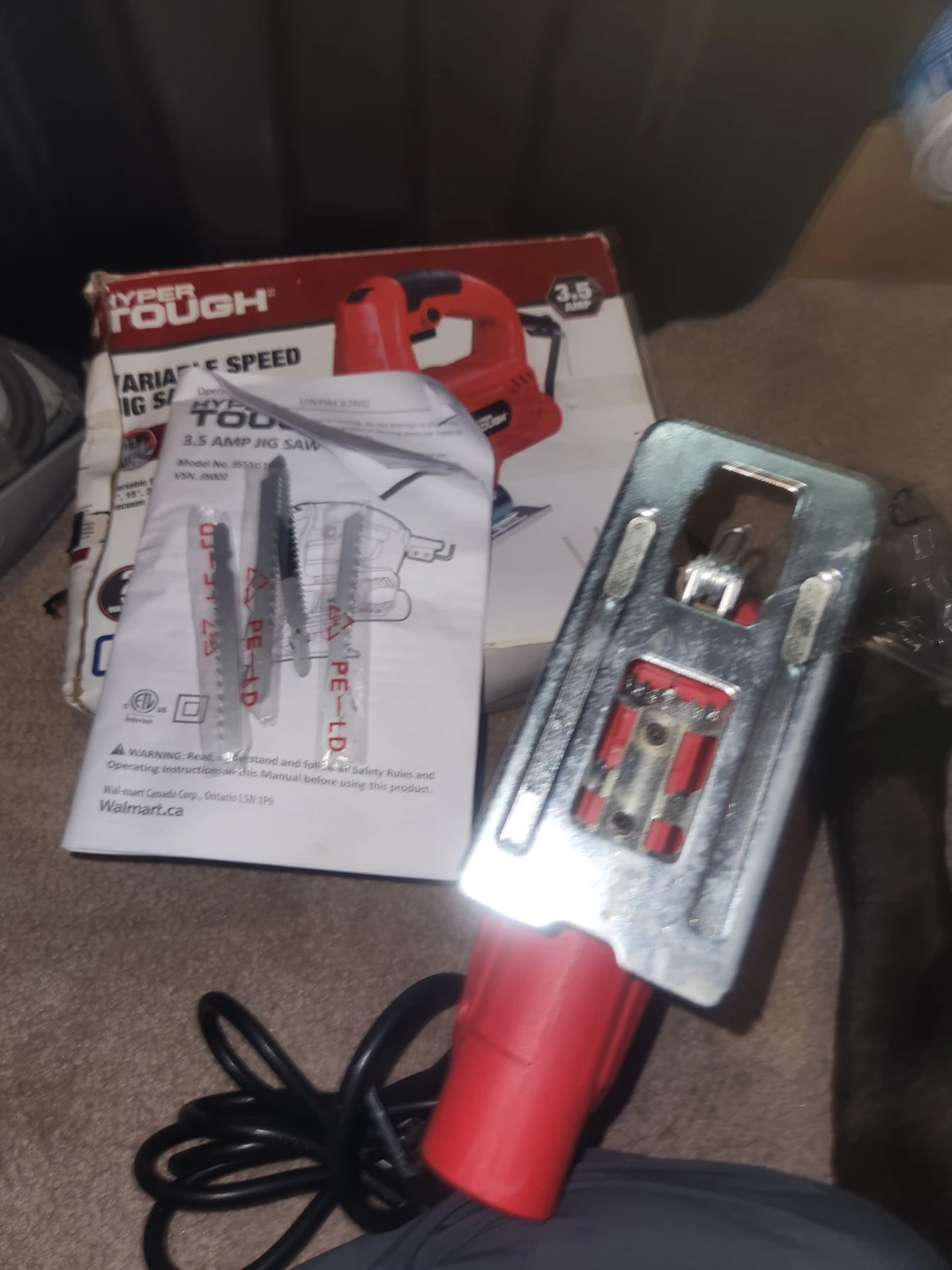Hyper Tough Variable Speed 3.5 Amp Jig Saw - photo 2