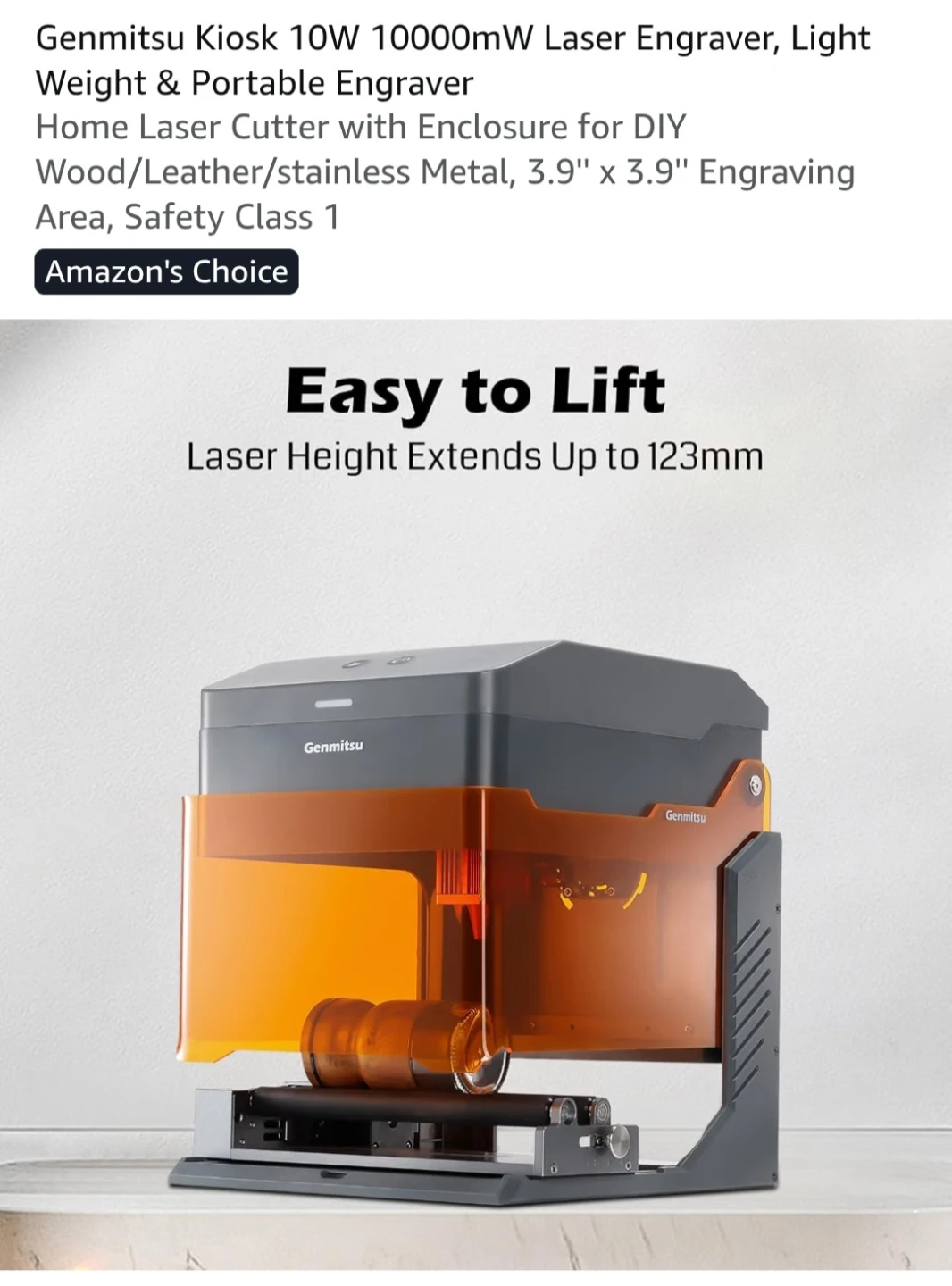 Genmitsu Kiosk 10W Laser Engraver - photo 4