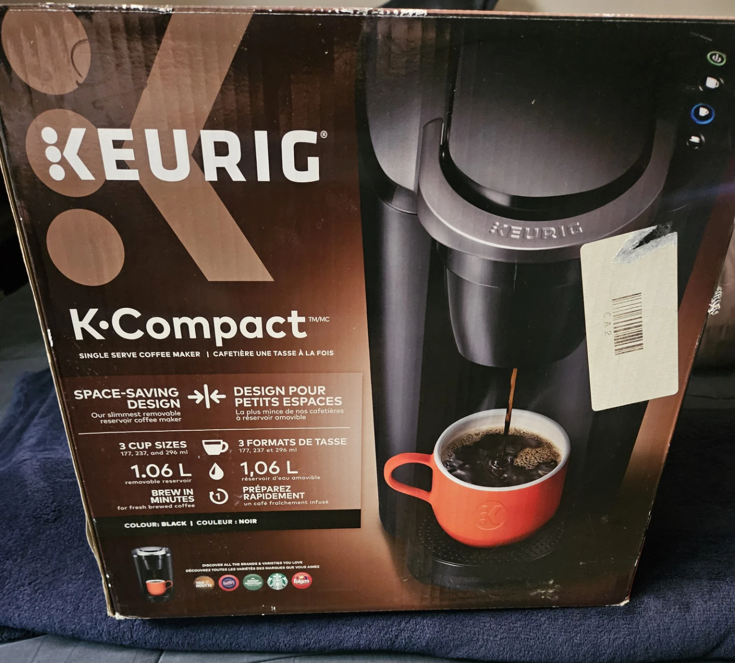 Keurig K-Compact Single Serve Coffee Maker - Black