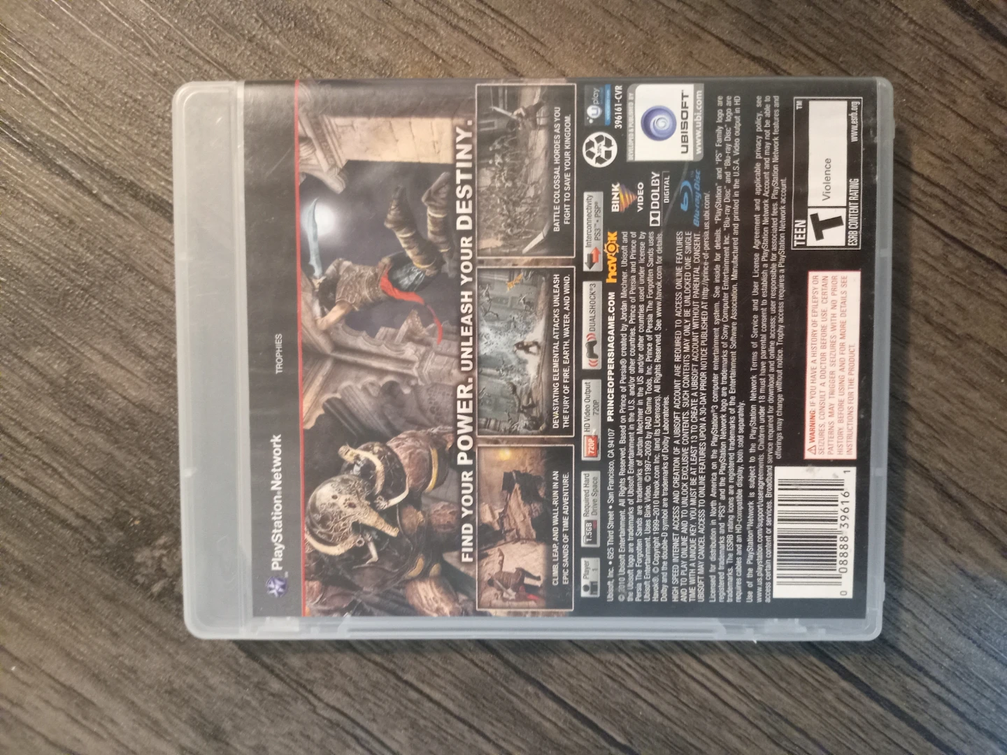 Prince of Persia: The Forgotten Sands PS3 Game - photo 2
