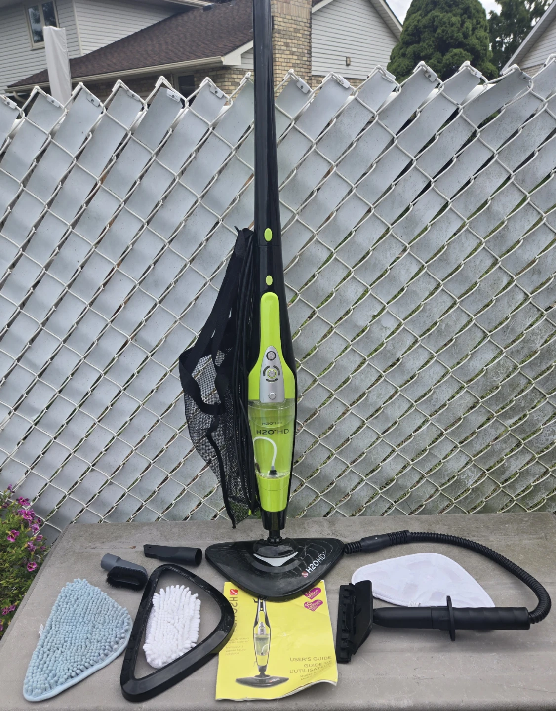 Steam Mop, Handheld Steam Cleaner and Clothes Steamer. H2O HD