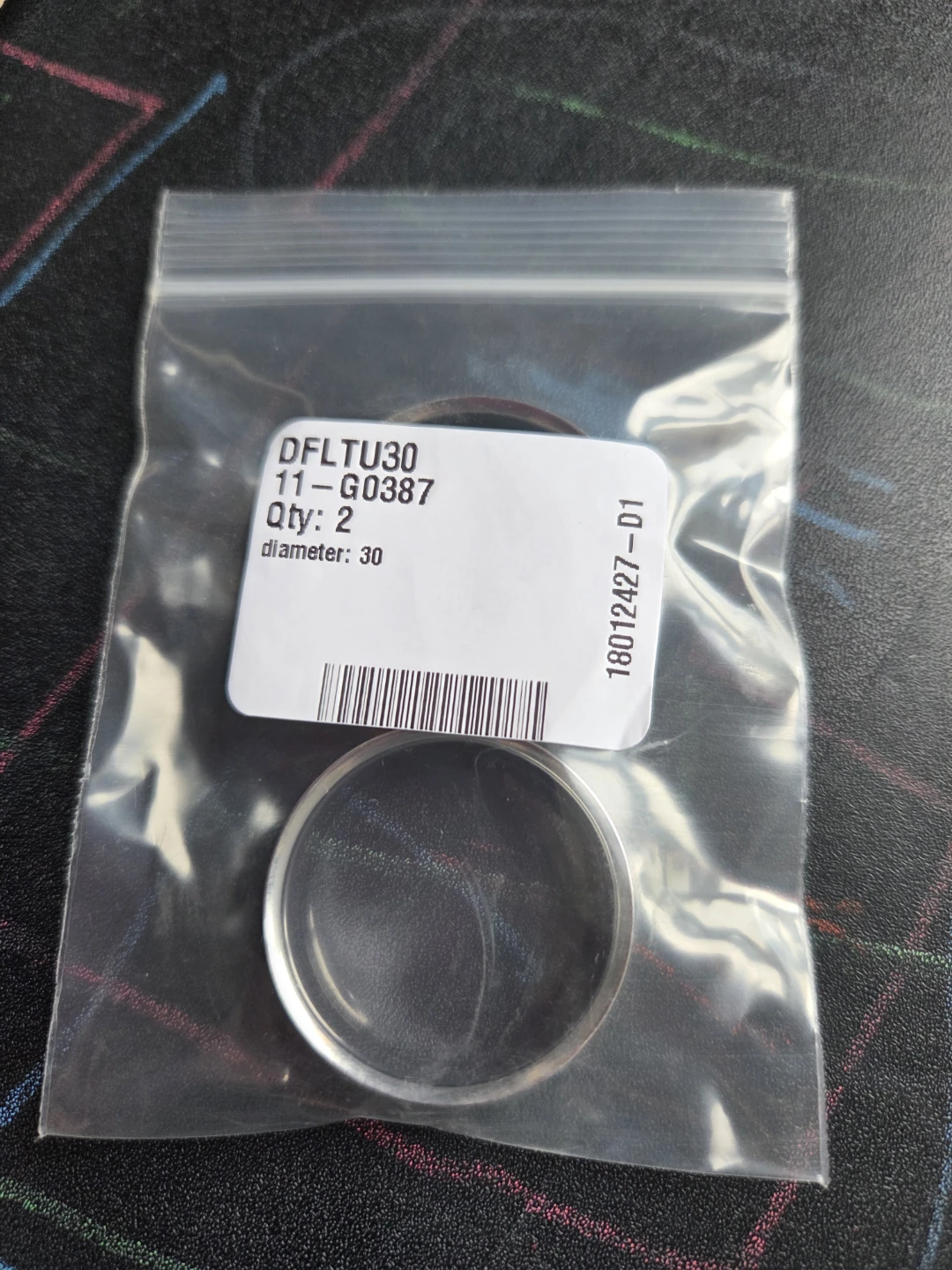 Stainless steel earrings 30mm