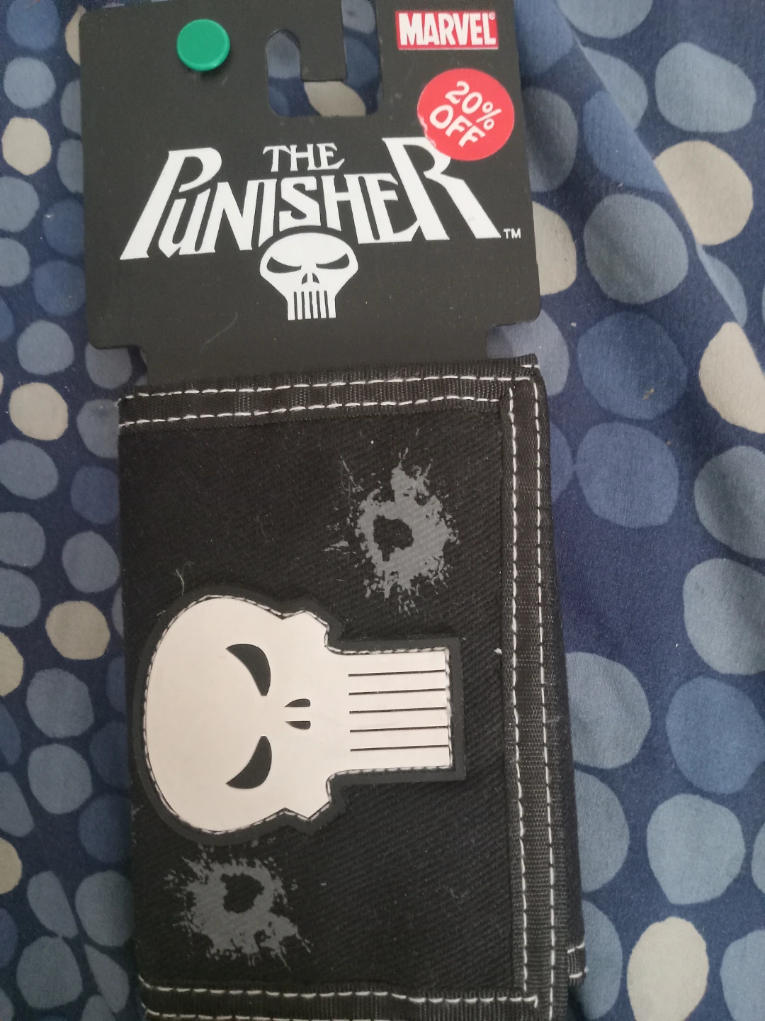 The Punisher Bioworld Bi-Fold Wallet