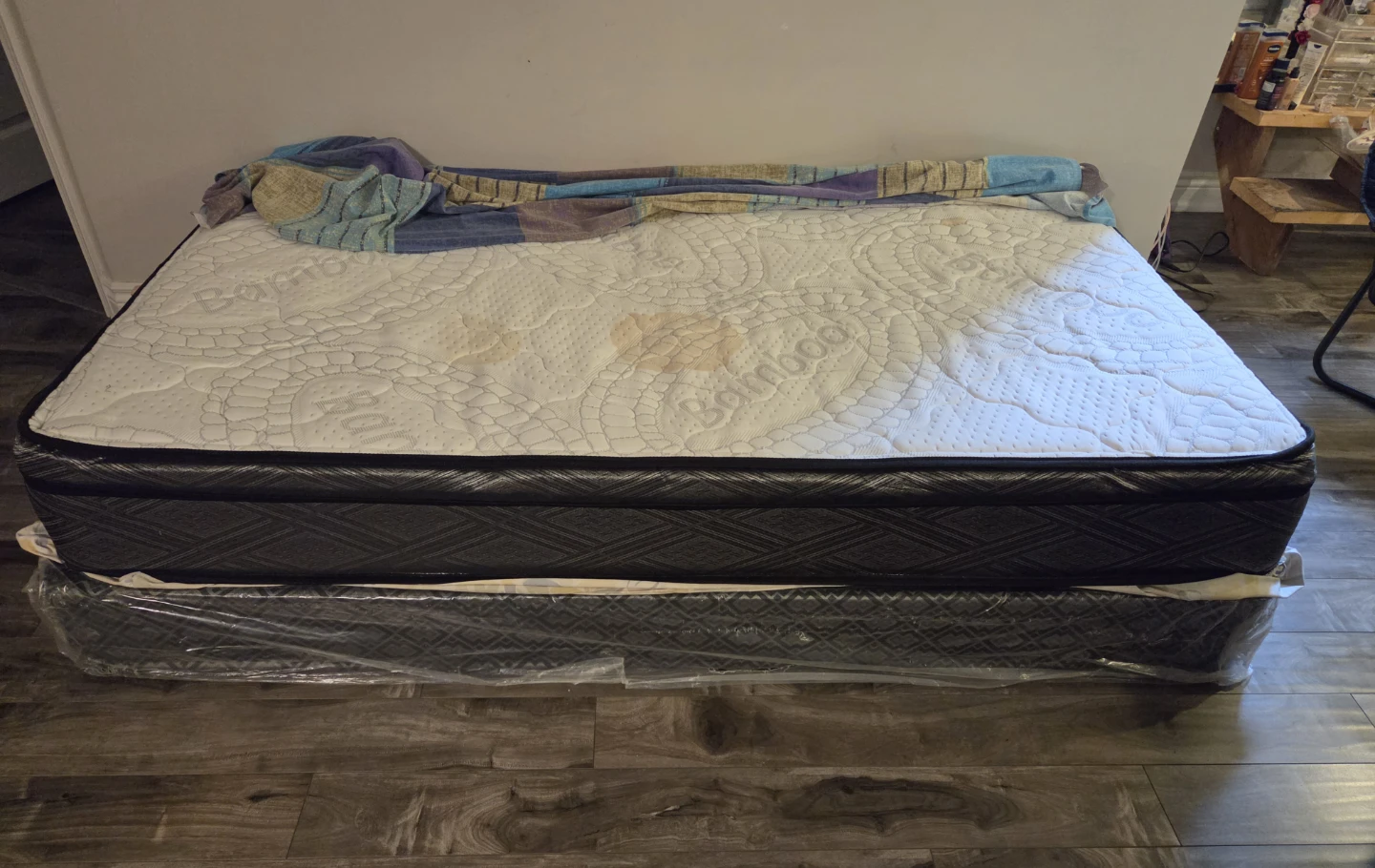 Twin (Single) Bamboo mattress and box