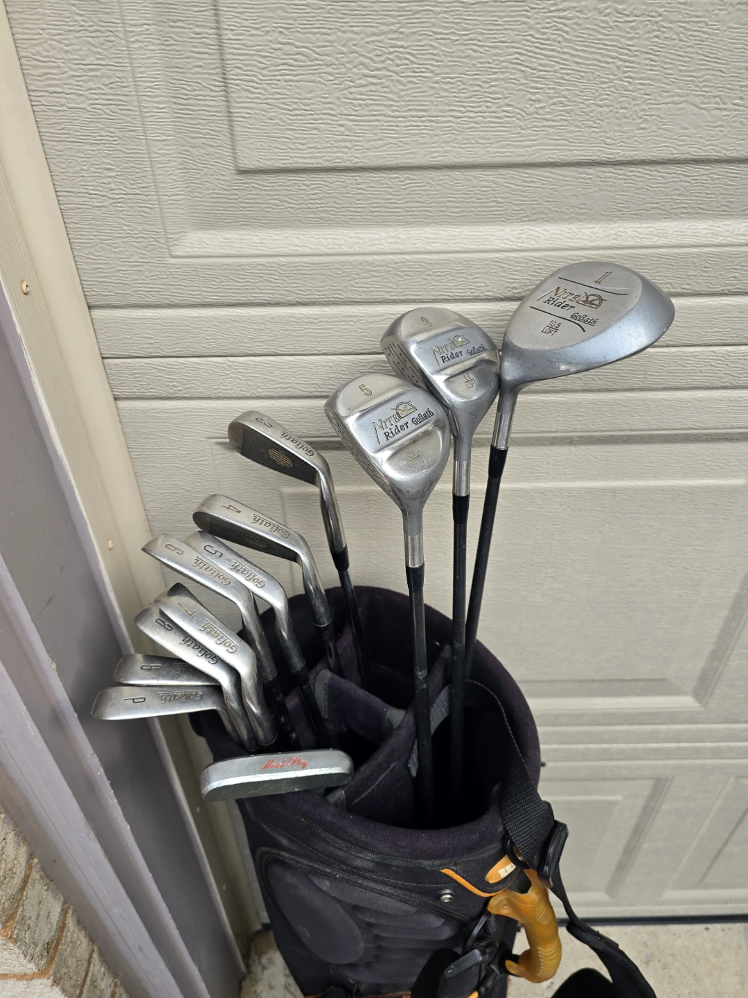 Complete left hand  golf set with wilson bag - photo 5