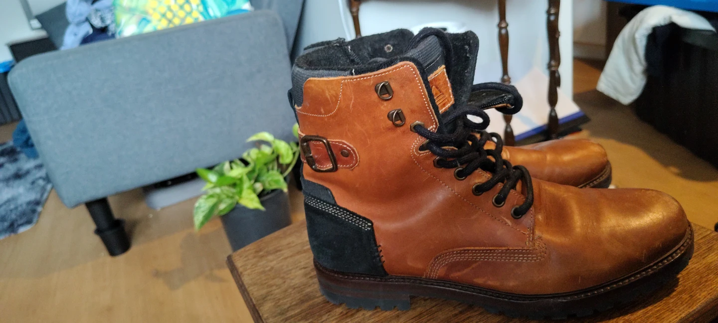 Aldo Brown Lace-up Work Boots - photo 4