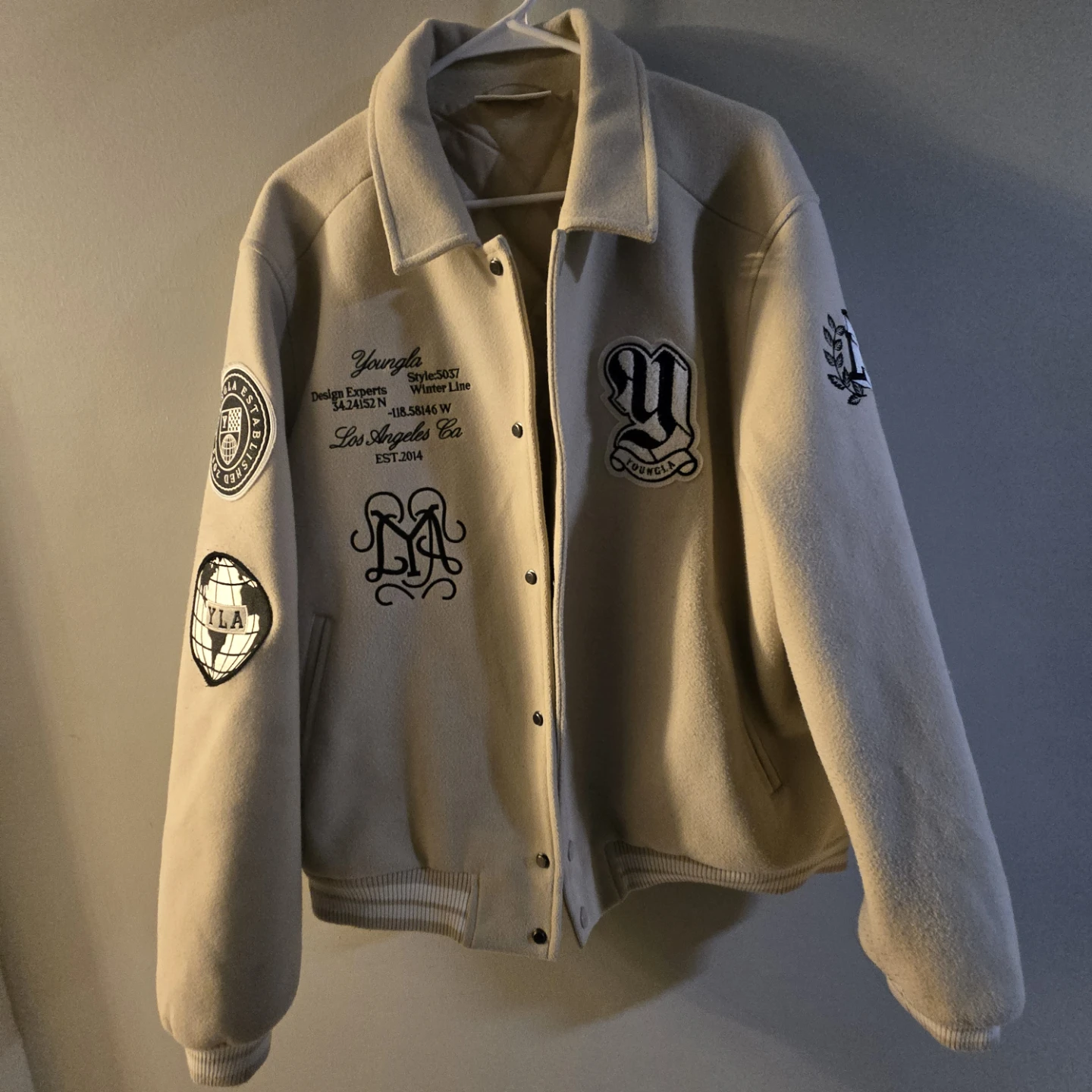 Youngla Style  Line Varsity Jacket size XL - photo 2